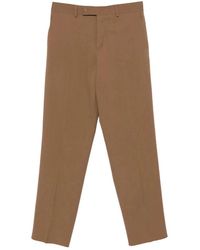 Fendi - Wool Gabardine Pants - Lyst