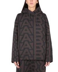 Marc Jacobs - Monogram Logo Sweatshirt - Lyst