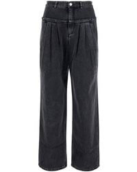 Isabel Marant - Pants Iniza-Ga Tech Fabric Trousers - Lyst