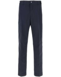 Fendi - Stretch Cotton Pant - Lyst