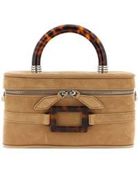 Roger Vivier - Belle Vivier Mini Leather Vanity Case - Lyst