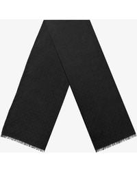 Gucci - Wool And Silk Blend Scarf - Lyst