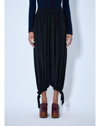 Chloé - Chloé Fluid Pleated Pants - Lyst