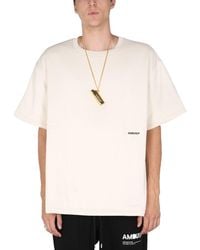 Ambush - Padded T-Shirt With Embroidered Logo - Lyst