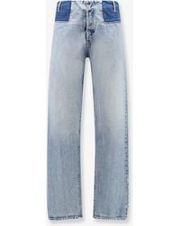 Maison Margiela - Jeans With Patchwork Effect - Lyst