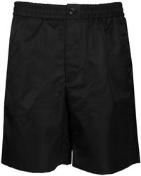 Ami Paris - Ami Shorts With Elasticated Waist - Lyst