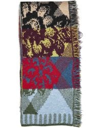 Dries Van Noten - Patchwork-Effect Jacquard Alpaca-Blend Scarf - Lyst