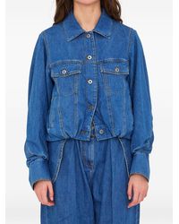 Loewe - Denim Cotton Jacket - Lyst