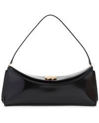 Jacquemus - Leather The Ovalo Shoulder Bag - Lyst