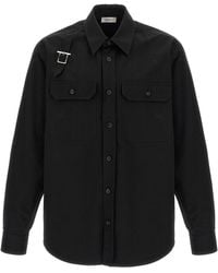 McQueen - Mcqueen 'Harness Utility' Shirt - Lyst