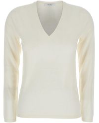 Max Mara - V-Neck Sweater - Lyst