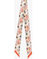 Fendi - Double-Face Silk Wrappy - Lyst