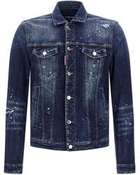 DSquared² - 'Dan Jean' Jacket - Lyst