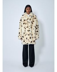 Prada - Shearling Coat - Lyst