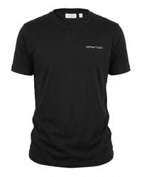 Off-White c/o Virgil Abloh - Off 'Logo Quote' Regular T-Shirt - Lyst