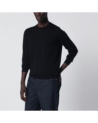 Drumohr - Wool Crew-Neck Sweater - Lyst