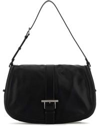 McQueen - Leather Maxi Satchel Shoulder Bag - Lyst