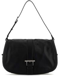 McQueen - Leather Maxi Satchel Shoulder Bag - Lyst