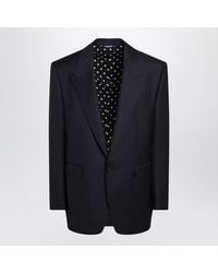 Dolce & Gabbana - Dolce & Gabbana Dark Single-Breasted Jacket - Lyst