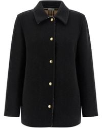 Burberry - Check Lining Jacket, Puffer Jackets - Lyst