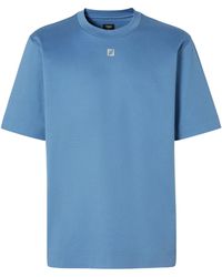 Fendi T-Shirt in Blue for Men | Lyst