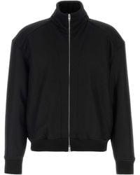 Jil Sander - Wool Bomber Jacket - Lyst