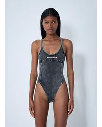 DIESEL - Phoebe-Dnm Bodysuit - Lyst