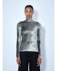 Lemaire - Fitted High Neck Top - Lyst