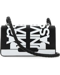 Burberry - Two-Tone Leather Crossbody Bag - Lyst