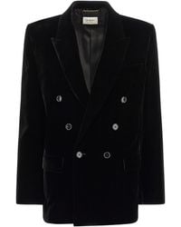Saint Laurent - 'Cassandre' Blazer - Lyst
