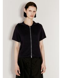 Our Legacy - Zip-Up Knit Sweater - Lyst