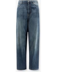 Dior - Dior Light Denim Jeans With Vintage Effect - Lyst
