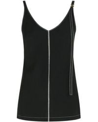 Sportmax - 'Waser' Viscossa Tank Top - Lyst