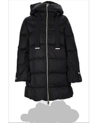 Herno - A-Shape Quilted Adjustable Down Coat - Lyst