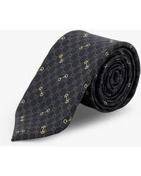 Gucci - Silk Morset Tie - Lyst