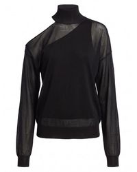 Fendi - Organza Pull Sweater - Lyst