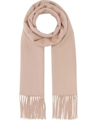 Prada - Powder Silk Blend Scarf - Lyst