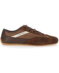 McQueen - Low Top Sneakers Boxe Suede - Lyst