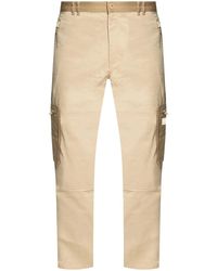 KENZO - Neutrals Trousers - Lyst