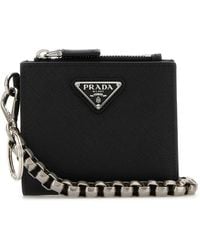 Prada - Leather Wallet - Lyst