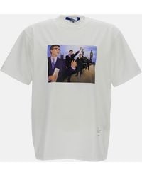 Junya Watanabe - Short-Sleeve T-Shirt With A Print - Lyst