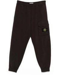 Stone Island - Logo Track Pants - Lyst