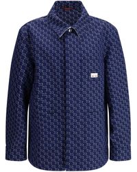 Gucci - Gg Pattern Jacket - Lyst