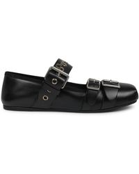 Dior - Ballet Flats Punk Leather - Lyst