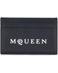 McQueen - Logoed Card Holder - Lyst