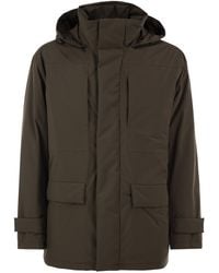 Herno - Technical Hooded Padded Parka - Lyst