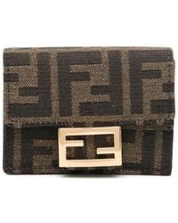 Fendi - Baguette Trifold Wallet - Lyst