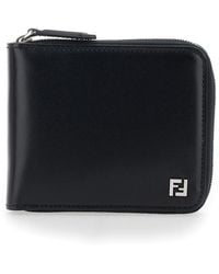 Fendi - Compact Zip Round - Lyst
