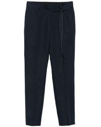 Brioni - Pienza Cotton And Linen Trousers - Lyst