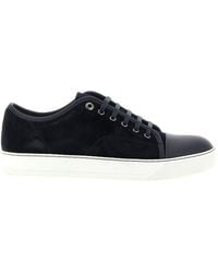 Lanvin - Suede Sneakers - Lyst